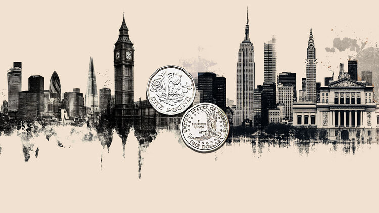 英镑/美元在关键数据附近翻滚图表纸，静待平静交易时段